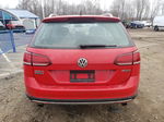 2019 Volkswagen Golf Alltrack S Red vin: 3VWH17AU0KM516494