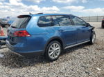 2017 Volkswagen Golf Alltrack S Blue vin: 3VWH17AU1HM509952