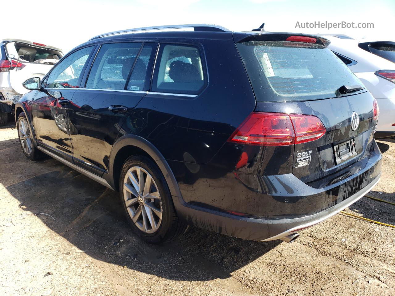 2017 Volkswagen Golf Alltrack S Black vin: 3VWH17AU1HM520417