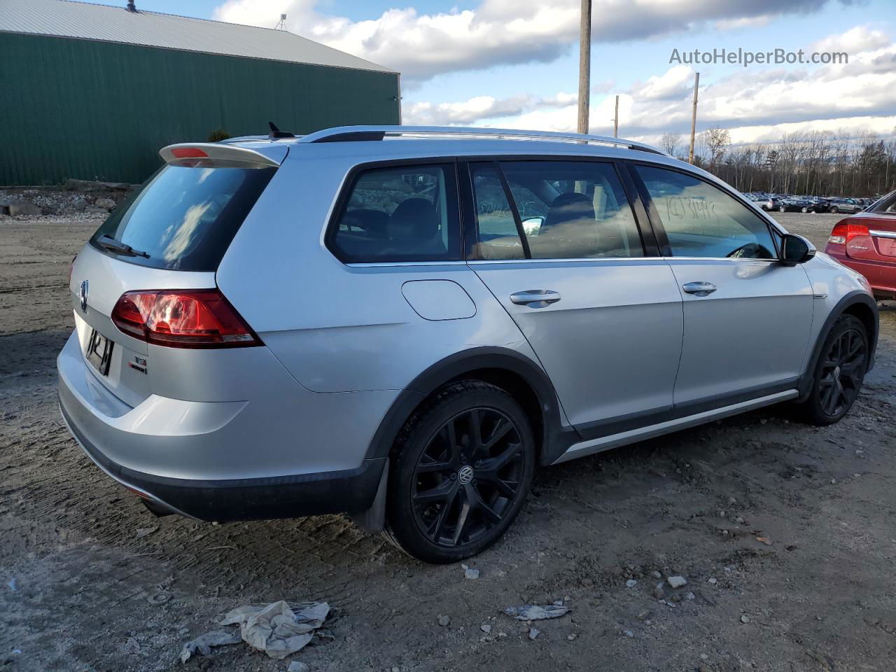 2017 Volkswagen Golf Alltrack S Silver vin: 3VWH17AU1HM520918