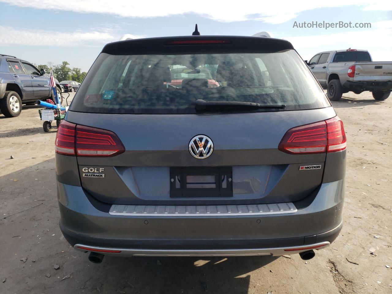 2019 Volkswagen Golf Alltrack S Gray vin: 3VWH17AU1KM505200