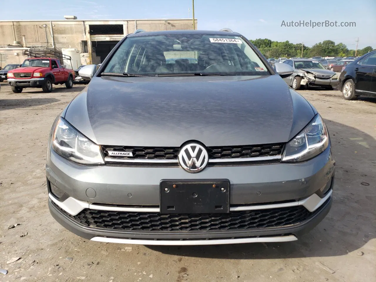 2019 Volkswagen Golf Alltrack S Серый vin: 3VWH17AU1KM505200