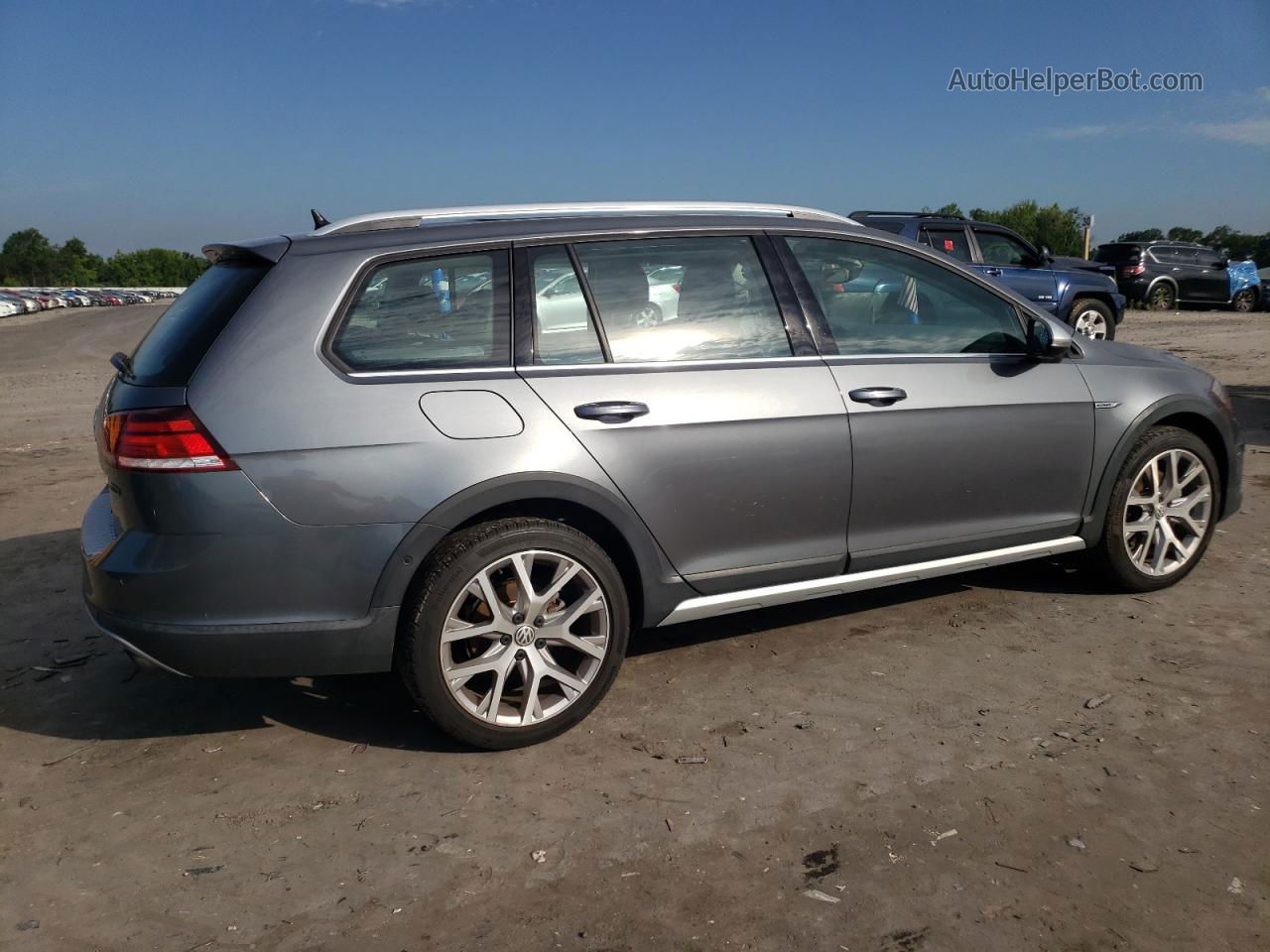 2019 Volkswagen Golf Alltrack S Серый vin: 3VWH17AU1KM505200