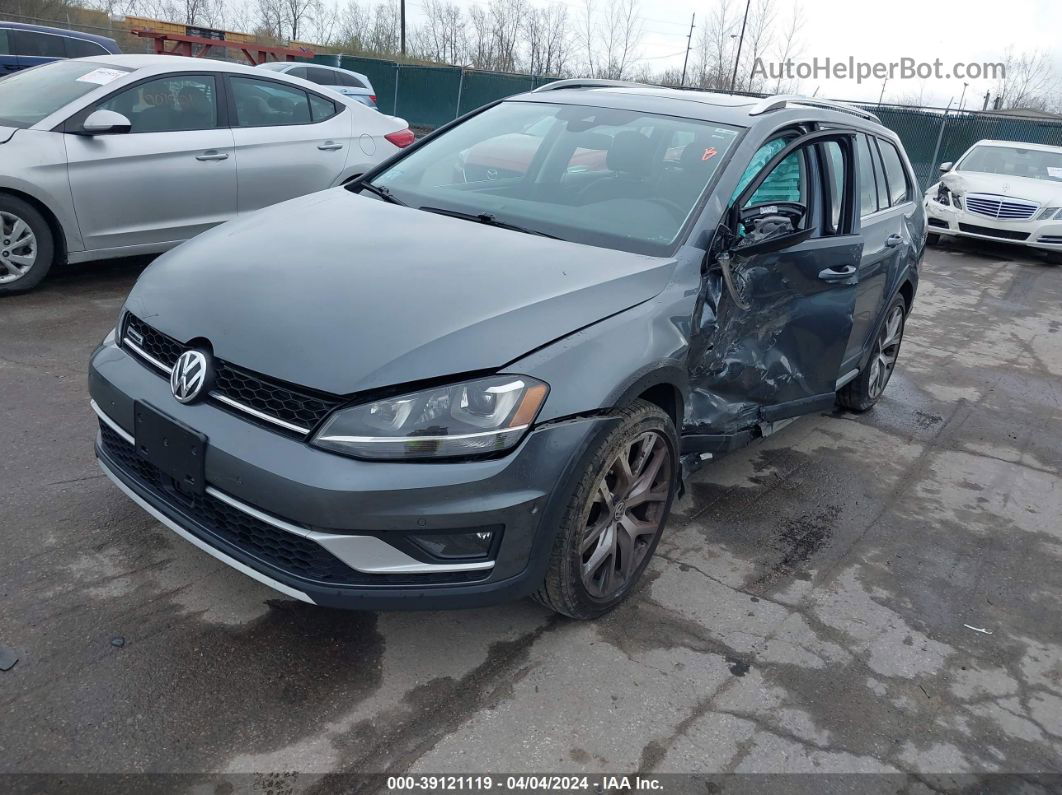 2017 Volkswagen Golf Alltrack Tsi Sel Gray vin: 3VWH17AU2HM507403