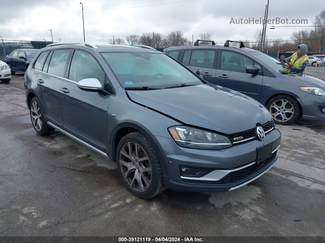 2017 Volkswagen Golf Alltrack Tsi Sel Gray vin: 3VWH17AU2HM507403