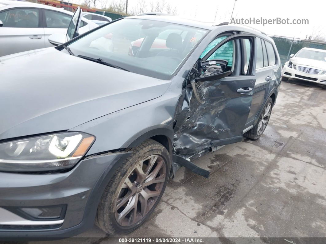 2017 Volkswagen Golf Alltrack Tsi Sel Gray vin: 3VWH17AU2HM507403