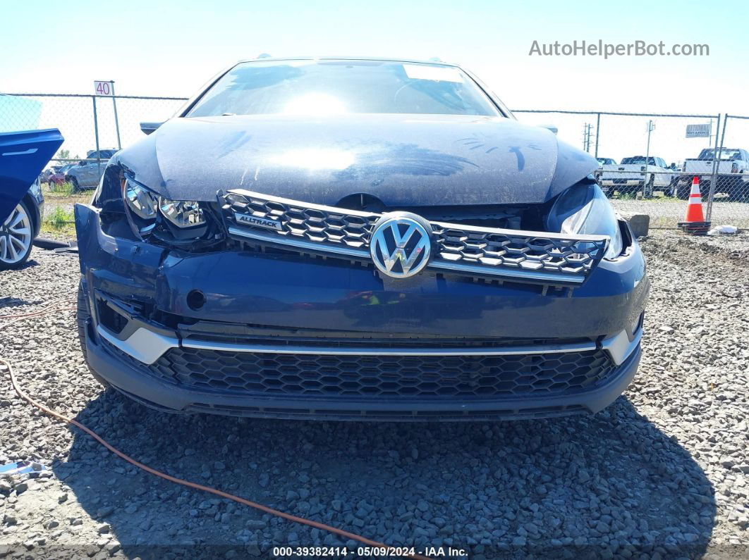 2017 Volkswagen Golf Alltrack Tsi S/tsi Se/tsi Sel Dark Blue vin: 3VWH17AU2HM509863