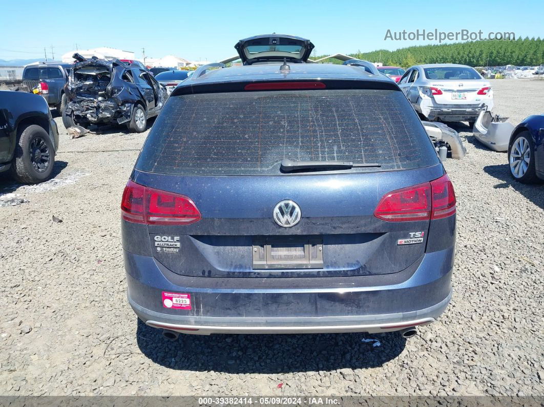 2017 Volkswagen Golf Alltrack Tsi S/tsi Se/tsi Sel Dark Blue vin: 3VWH17AU2HM509863