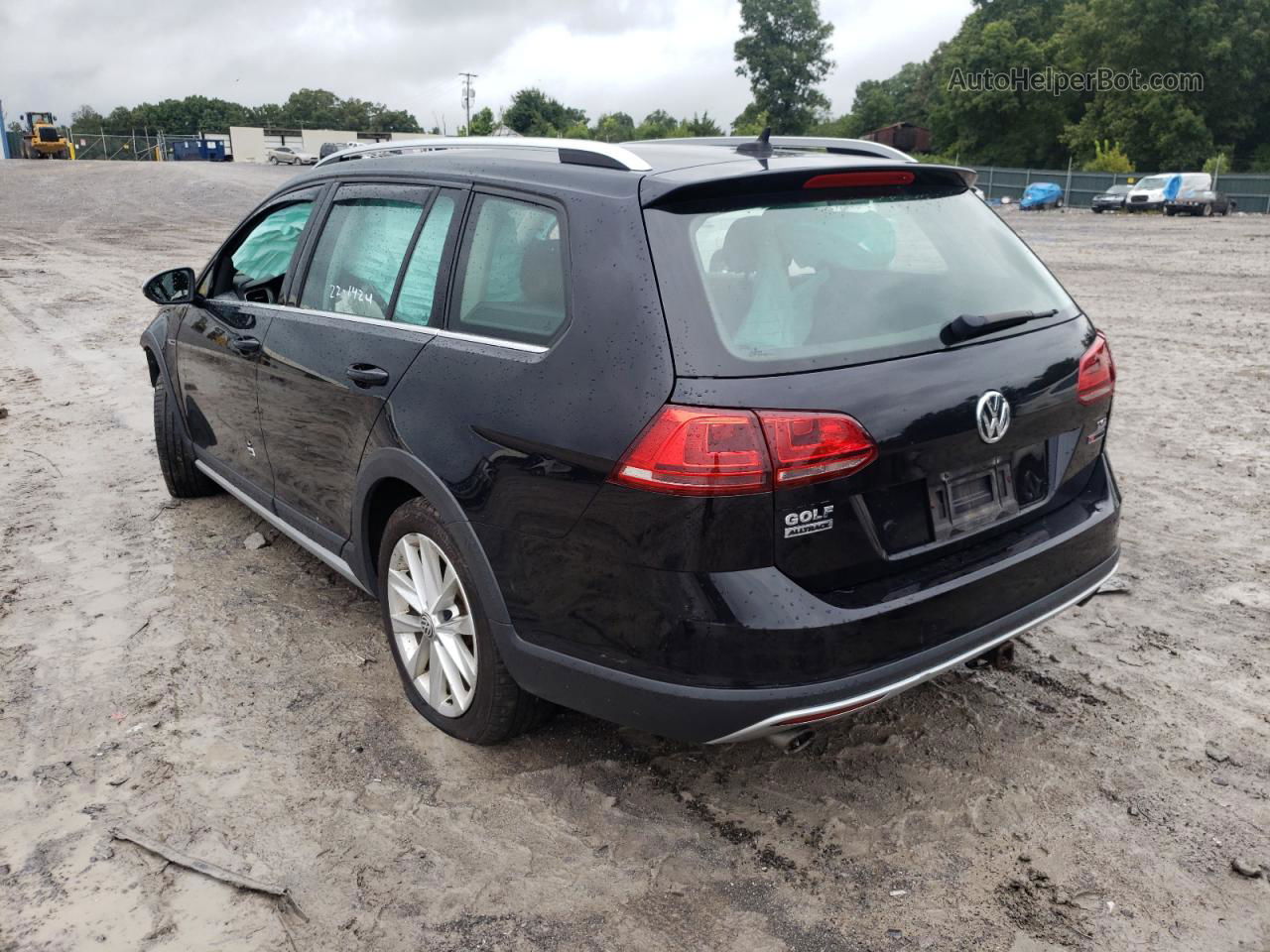 2017 Volkswagen Golf Alltrack S Black vin: 3VWH17AU2HM514545