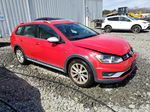 2017 Volkswagen Golf Alltrack S Red vin: 3VWH17AU2HM517588