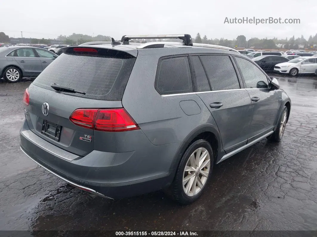 2017 Volkswagen Golf Alltrack Tsi S/tsi Se/tsi Sel Gray vin: 3VWH17AU2HM524654