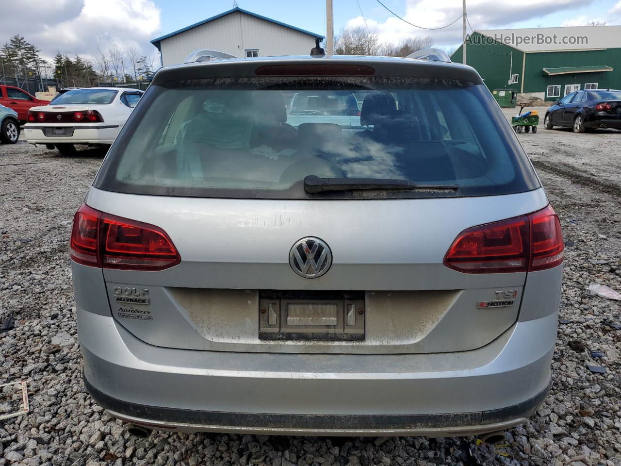 2017 Volkswagen Golf Alltrack S Silver vin: 3VWH17AU2HM528882