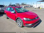 2017 Volkswagen Golf Alltrack Tsi S/tsi Se/tsi Sel Красный vin: 3VWH17AU2HM531331