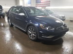 2017 Volkswagen Golf Alltrack S Blue vin: 3VWH17AU2HM534018