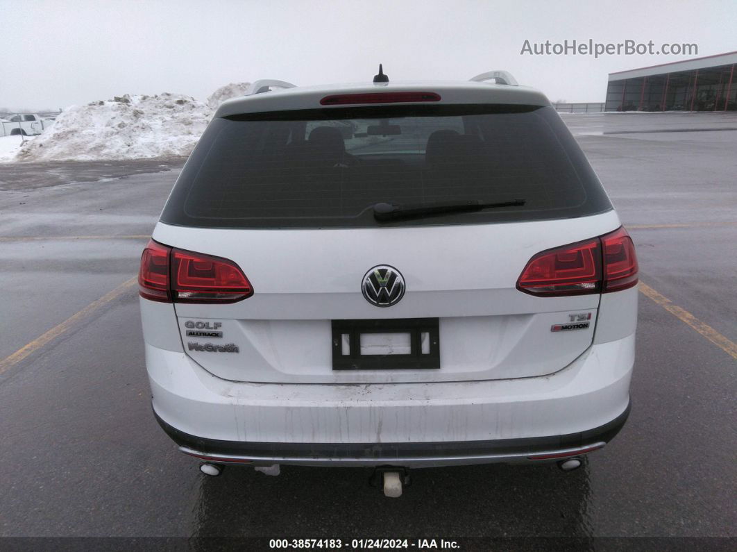 2017 Volkswagen Golf Alltrack Tsi S/tsi Se/tsi Sel Белый vin: 3VWH17AU2HM537646