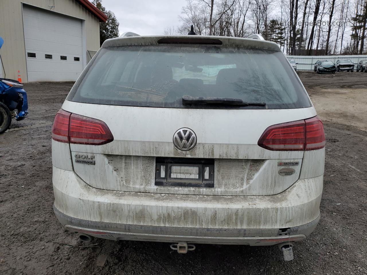 2019 Volkswagen Golf Alltrack S White vin: 3VWH17AU3KM517770