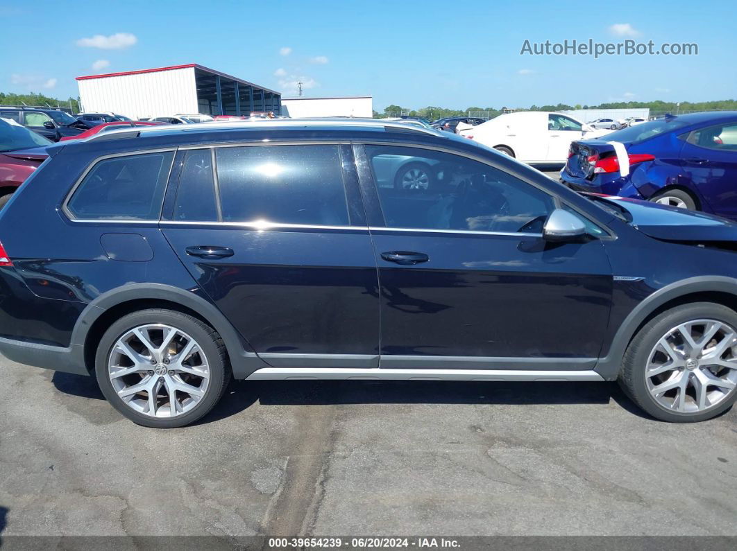 2017 Volkswagen Golf Alltrack Tsi Sel Черный vin: 3VWH17AU4HM506642