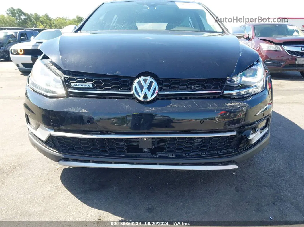 2017 Volkswagen Golf Alltrack Tsi Sel Black vin: 3VWH17AU4HM506642