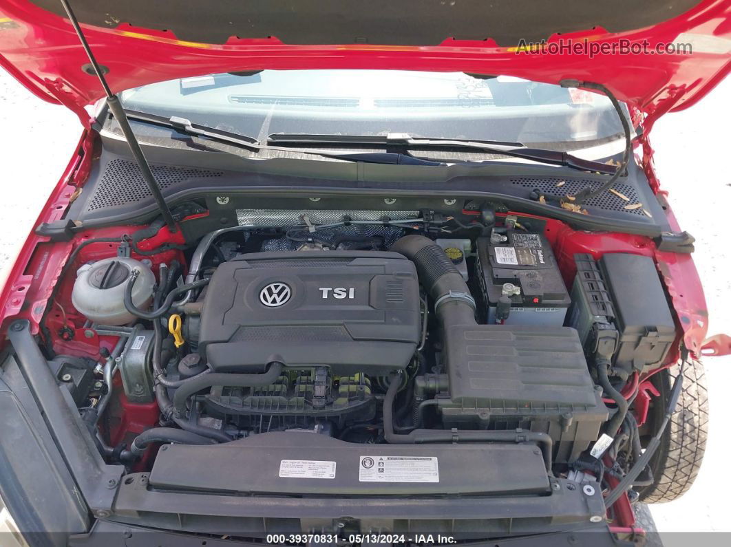 2017 Volkswagen Golf Alltrack Tsi S/tsi Se/tsi Sel Red vin: 3VWH17AU4HM535929