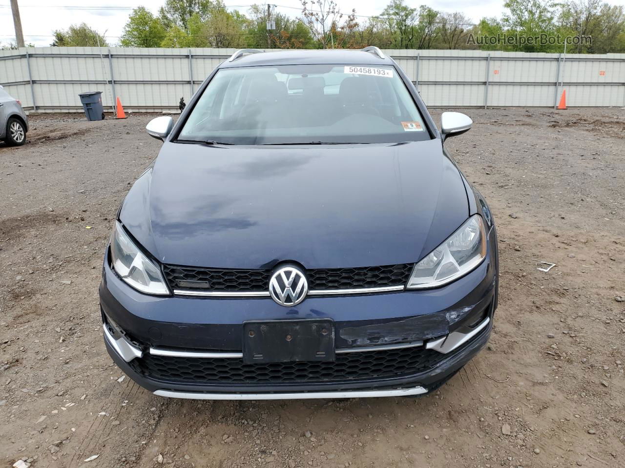 2017 Volkswagen Golf Alltrack S Blue vin: 3VWH17AU4HM542122