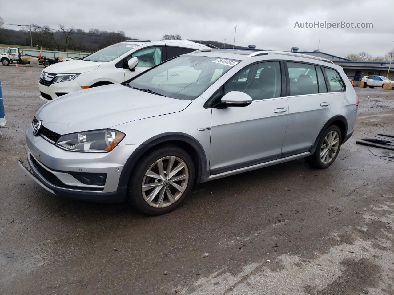 2017 Volkswagen Golf Alltrack S Silver vin: 3VWH17AU5HM522333