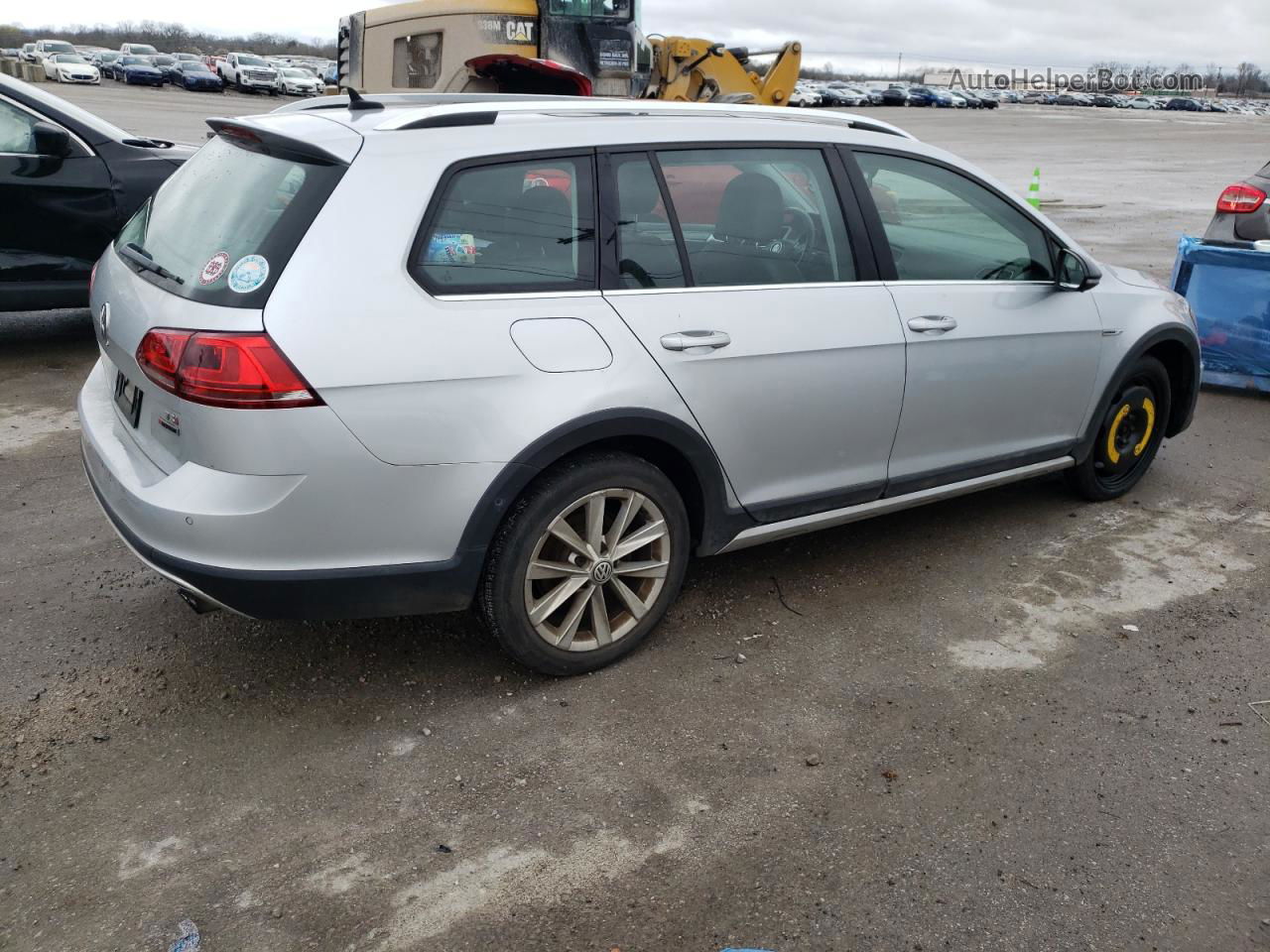 2017 Volkswagen Golf Alltrack S Silver vin: 3VWH17AU5HM522333