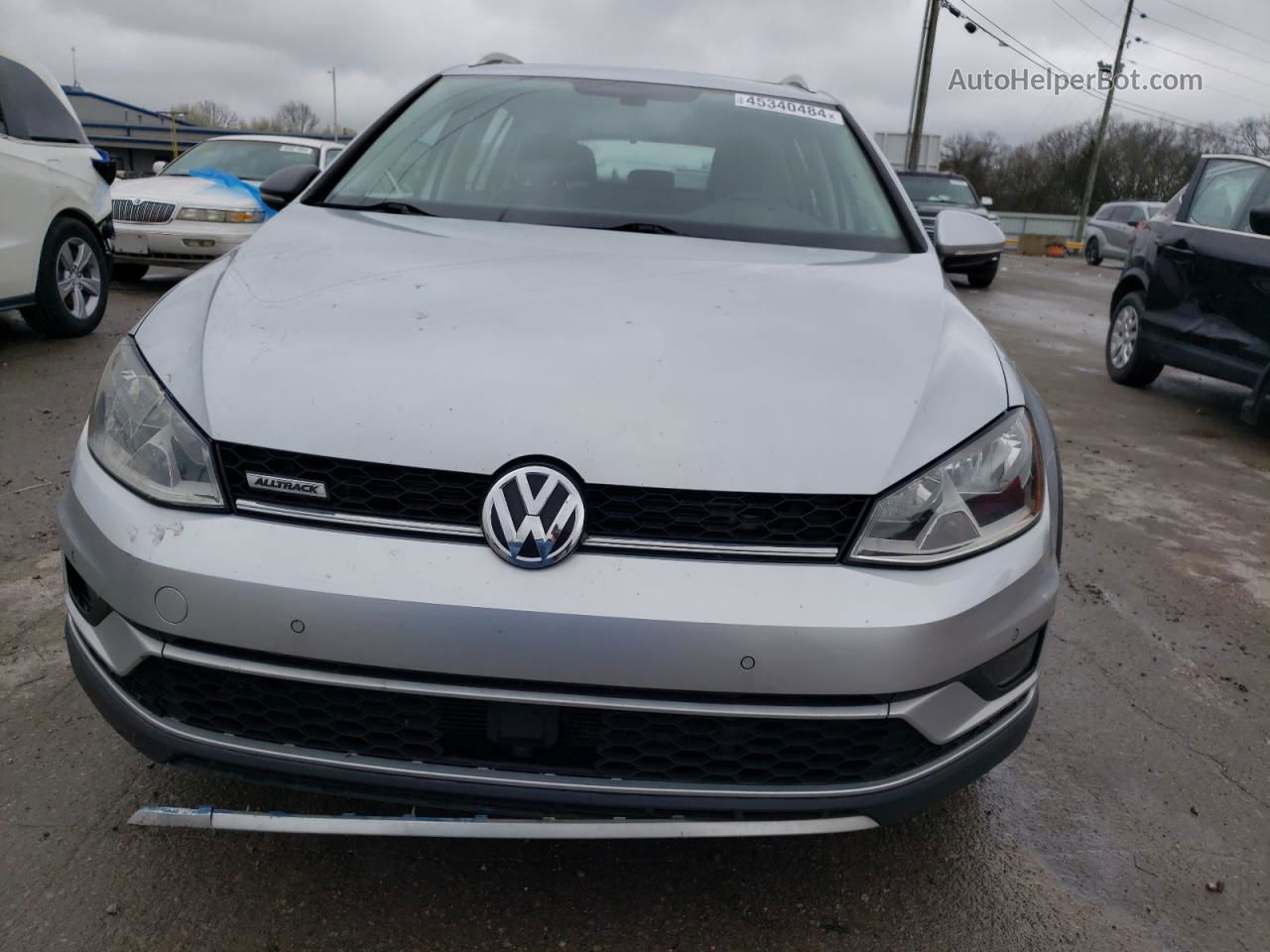 2017 Volkswagen Golf Alltrack S Silver vin: 3VWH17AU5HM522333