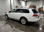 2019 Volkswagen Golf Alltrack S White vin: 3VWH17AU5KM524977