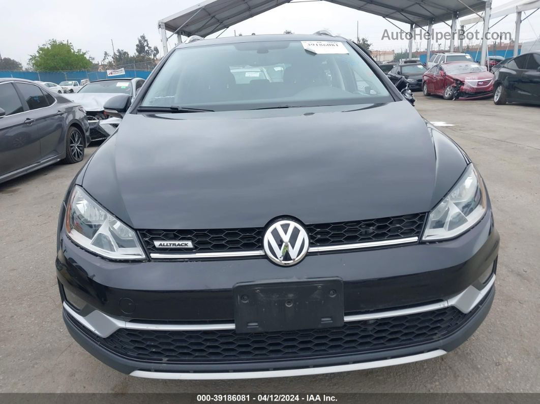 2017 Volkswagen Golf Alltrack Tsi S/tsi Se/tsi Sel Черный vin: 3VWH17AU6HM520462