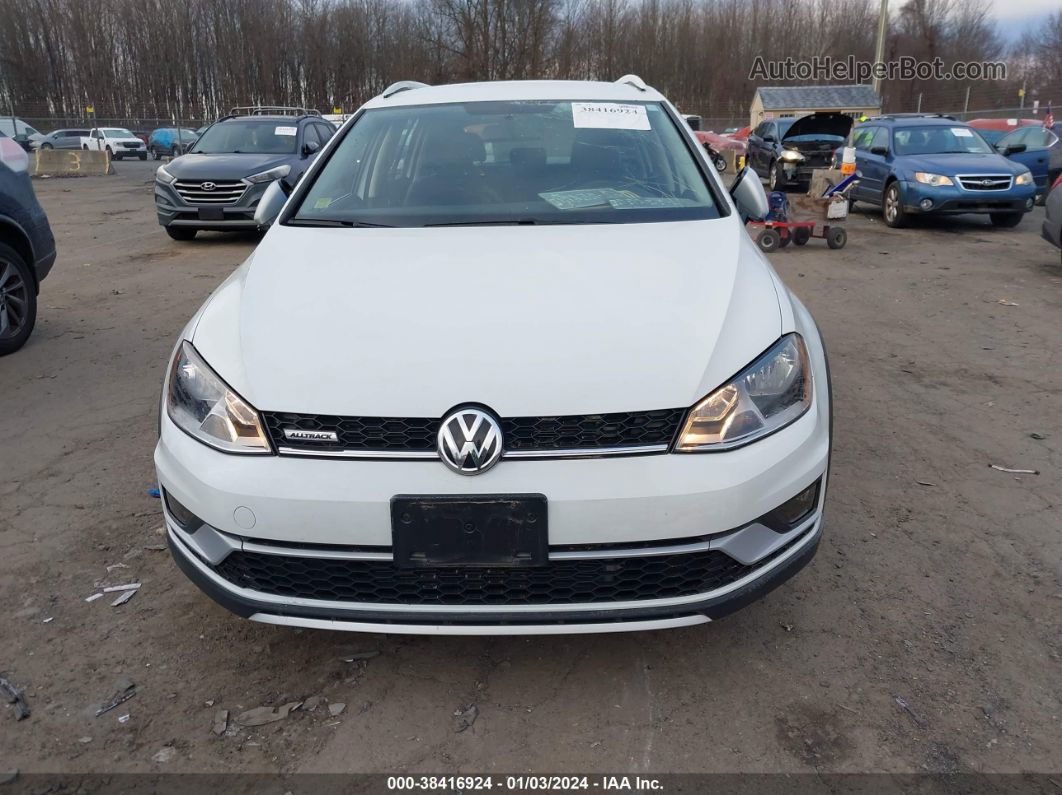 2017 Volkswagen Golf Alltrack Tsi S/tsi Se/tsi Sel White vin: 3VWH17AU6HM540484