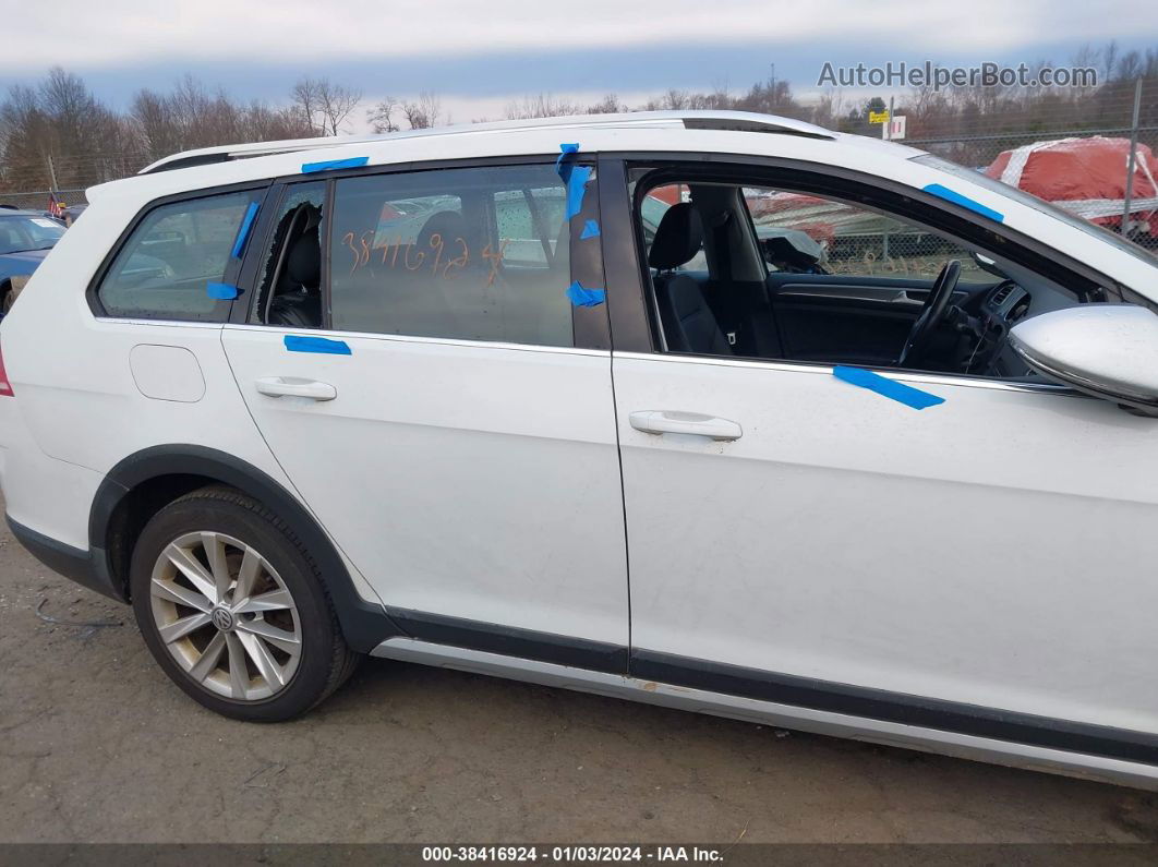 2017 Volkswagen Golf Alltrack Tsi S/tsi Se/tsi Sel White vin: 3VWH17AU6HM540484