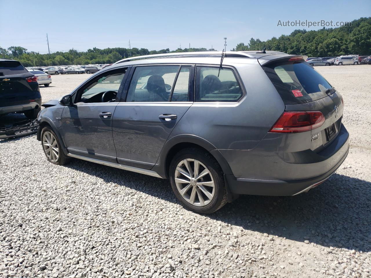 2017 Volkswagen Golf Alltrack S Gray vin: 3VWH17AU7HM511754