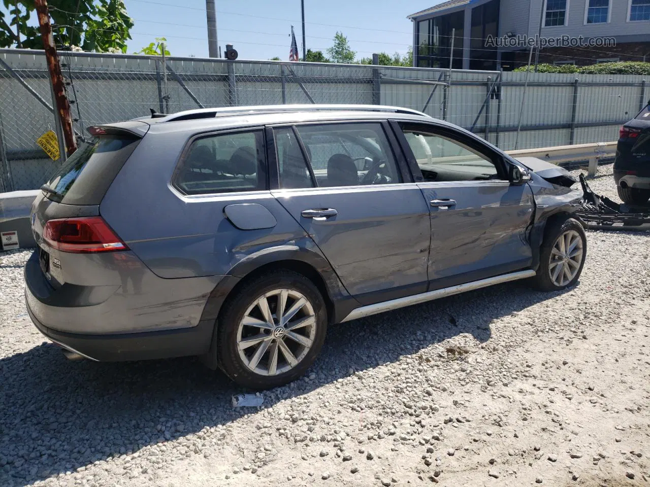 2017 Volkswagen Golf Alltrack S Gray vin: 3VWH17AU7HM511754