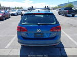 2017 Volkswagen Golf Alltrack S/se/sel Синий vin: 3VWH17AU7HM524844