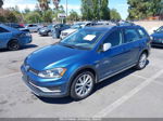 2017 Volkswagen Golf Alltrack S/se/sel Blue vin: 3VWH17AU7HM524844