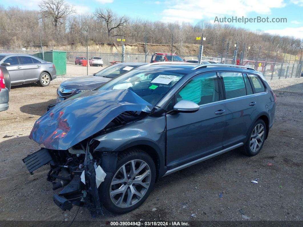 2017 Volkswagen Golf Alltrack Tsi S/tsi Se/tsi Sel Gray vin: 3VWH17AU7HM530806