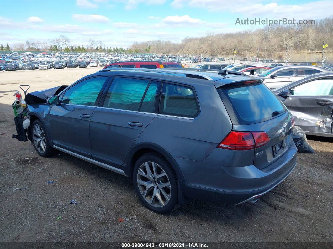 2017 Volkswagen Golf Alltrack Tsi S/tsi Se/tsi Sel Gray vin: 3VWH17AU7HM530806