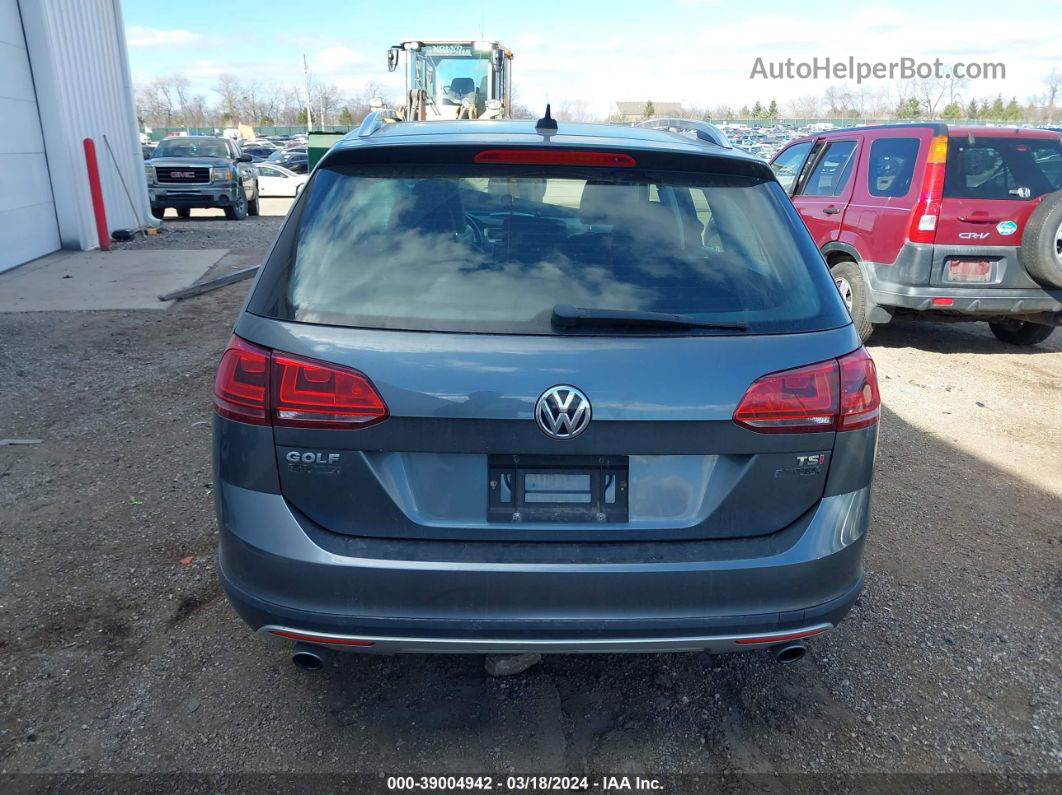 2017 Volkswagen Golf Alltrack Tsi S/tsi Se/tsi Sel Gray vin: 3VWH17AU7HM530806