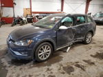 2017 Volkswagen Golf Alltrack S Blue vin: 3VWH17AU7HM534497