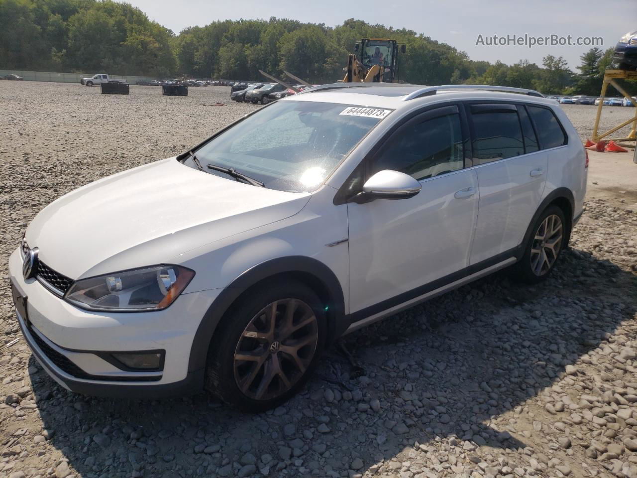 2017 Volkswagen Golf Alltrack S White vin: 3VWH17AU7HM537884