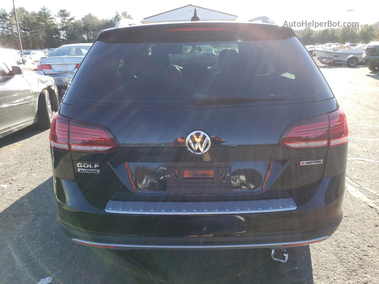 2019 Volkswagen Golf Alltrack S Black vin: 3VWH17AU7KM519859