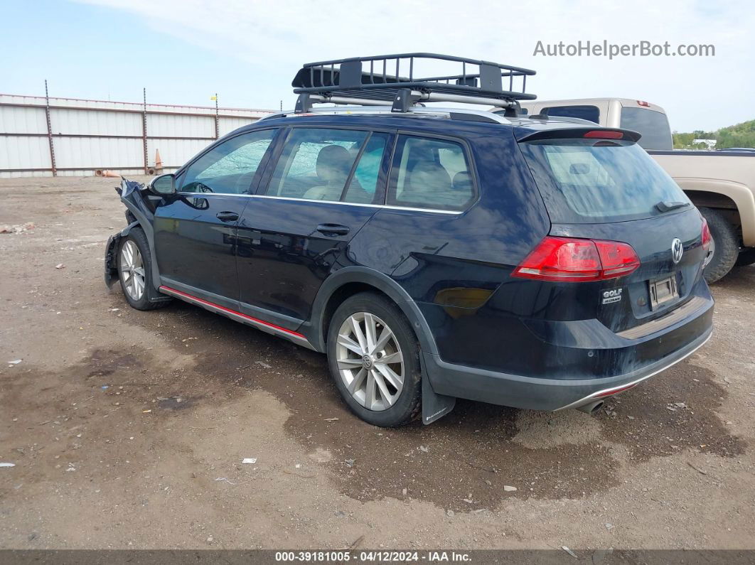 2017 Volkswagen Golf Alltrack Tsi Se Blue vin: 3VWH17AU8HM506787