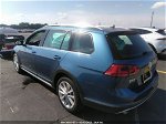 2017 Volkswagen Golf Alltrack S/se/sel Blue vin: 3VWH17AU8HM523427