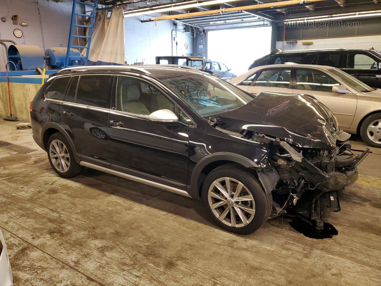 2019 Volkswagen Golf Alltrack S Black vin: 3VWH17AU8KM511219