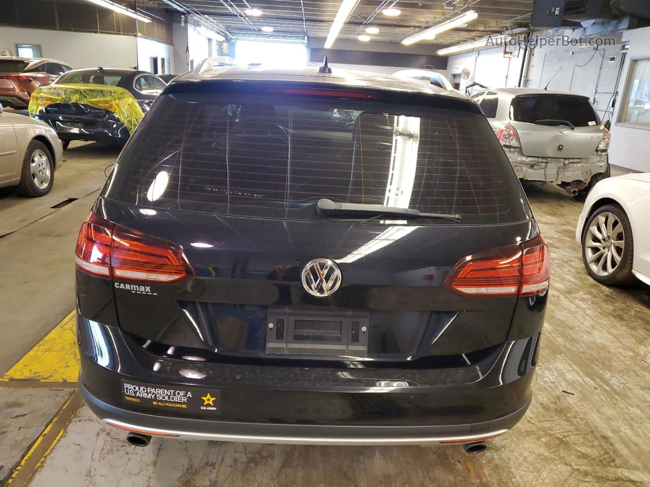 2019 Volkswagen Golf Alltrack S Black vin: 3VWH17AU8KM511219