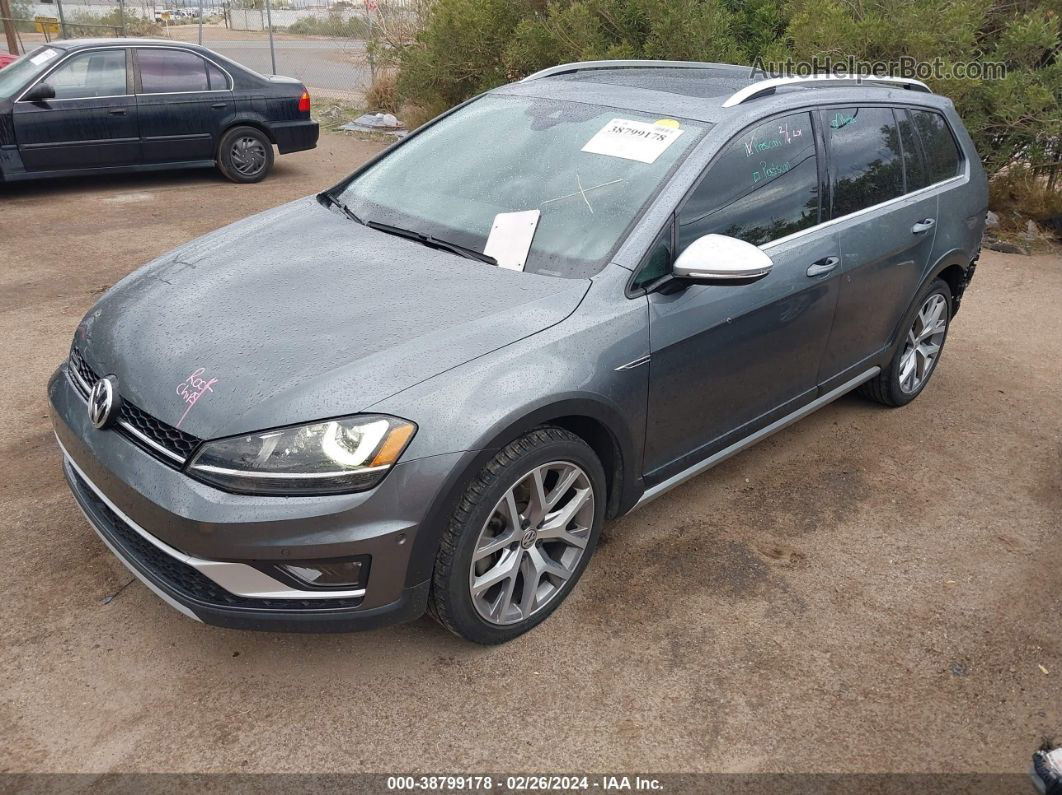 2017 Volkswagen Golf Alltrack Tsi Sel Gray vin: 3VWH17AU9HM503784