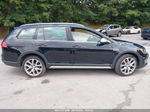 2017 Volkswagen Golf Alltrack Sel Black vin: 3VWH17AU9HM506636