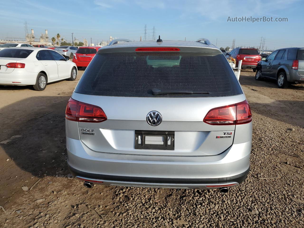 2017 Volkswagen Golf Alltrack S Silver vin: 3VWH17AU9HM519127