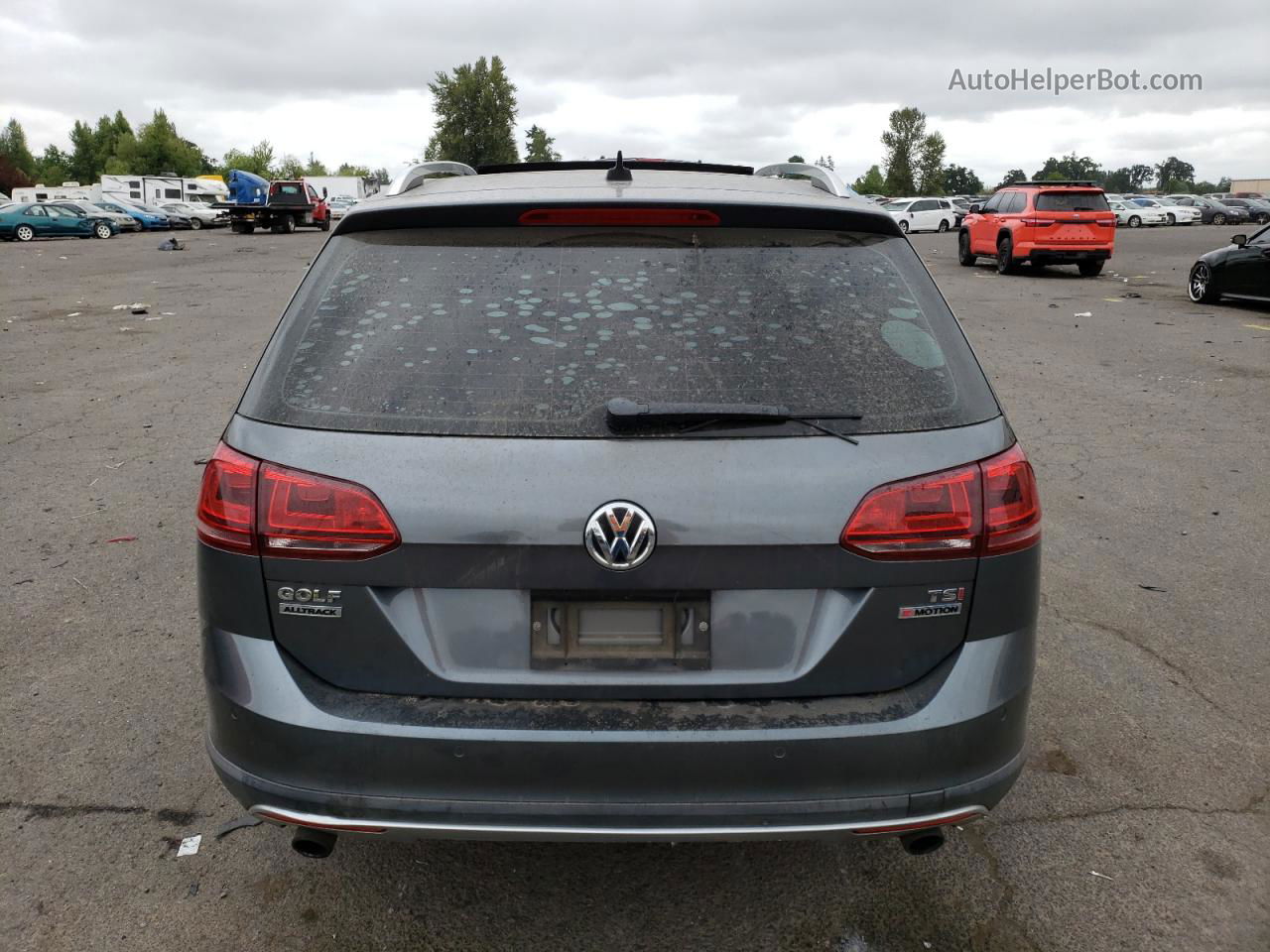 2017 Volkswagen Golf Alltrack S Gray vin: 3VWH17AU9HM526210