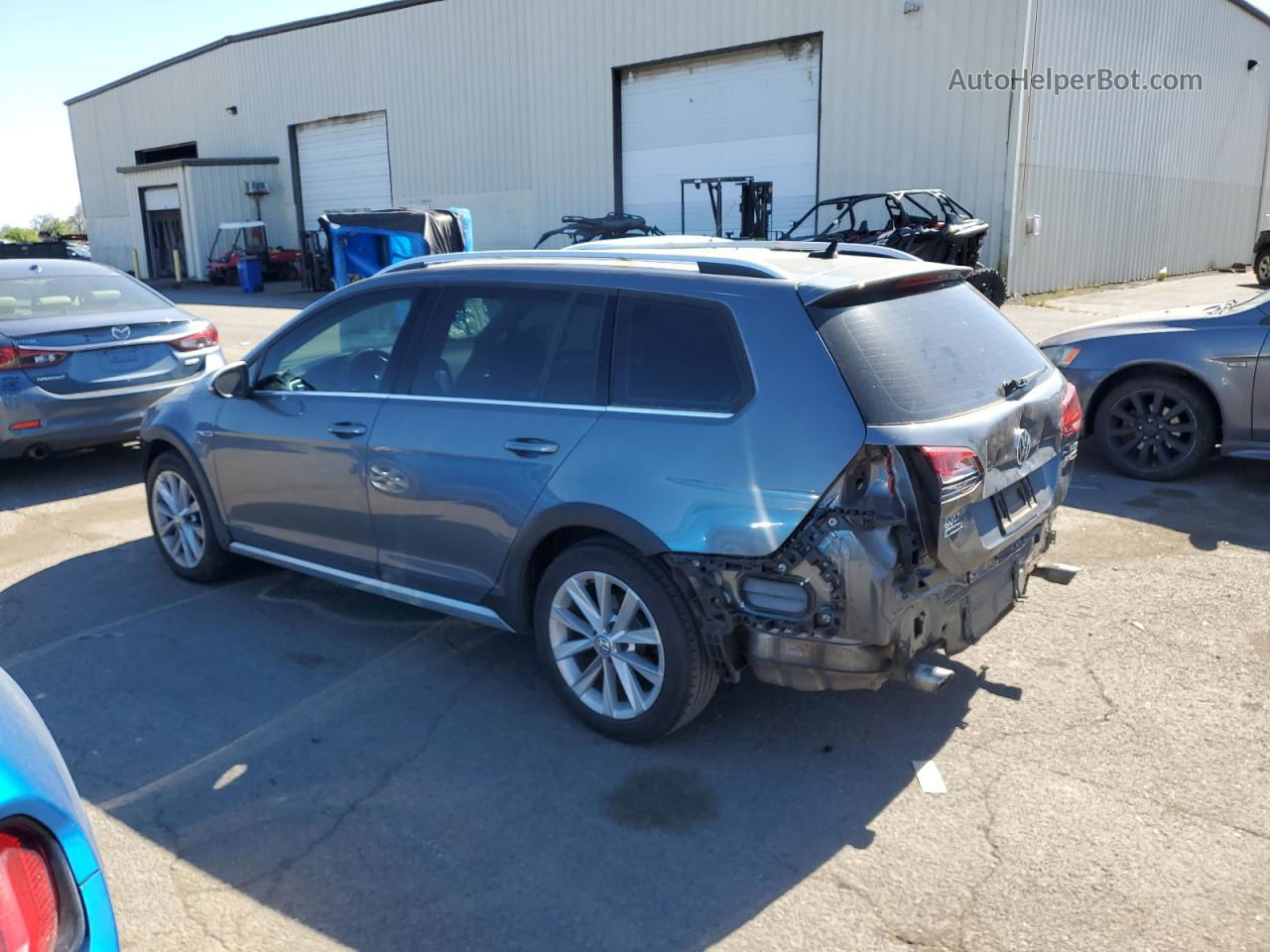 2017 Volkswagen Golf Alltrack S Gray vin: 3VWH17AUXHM518648